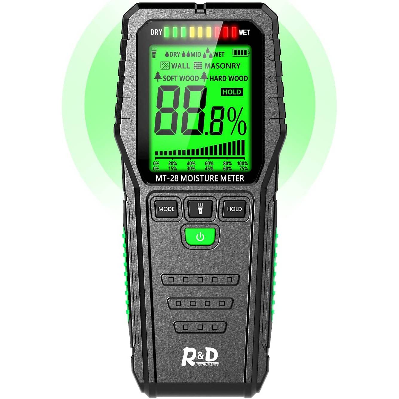 Wall Scanner For Concrete - Pinless Wood Moisture Meters Drywall Mold