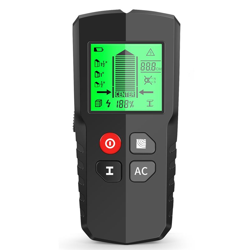 Stud Finder Wall Scanner 5 In 1 - AA94-1 Piece Stud Finder Wall Scanner-5
