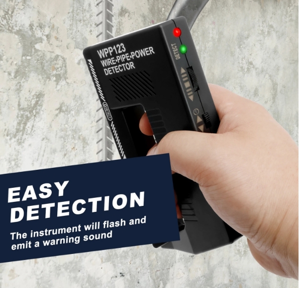 Pipe Detector Wall Scanner - Stable WPP123 2 in 1 Metal