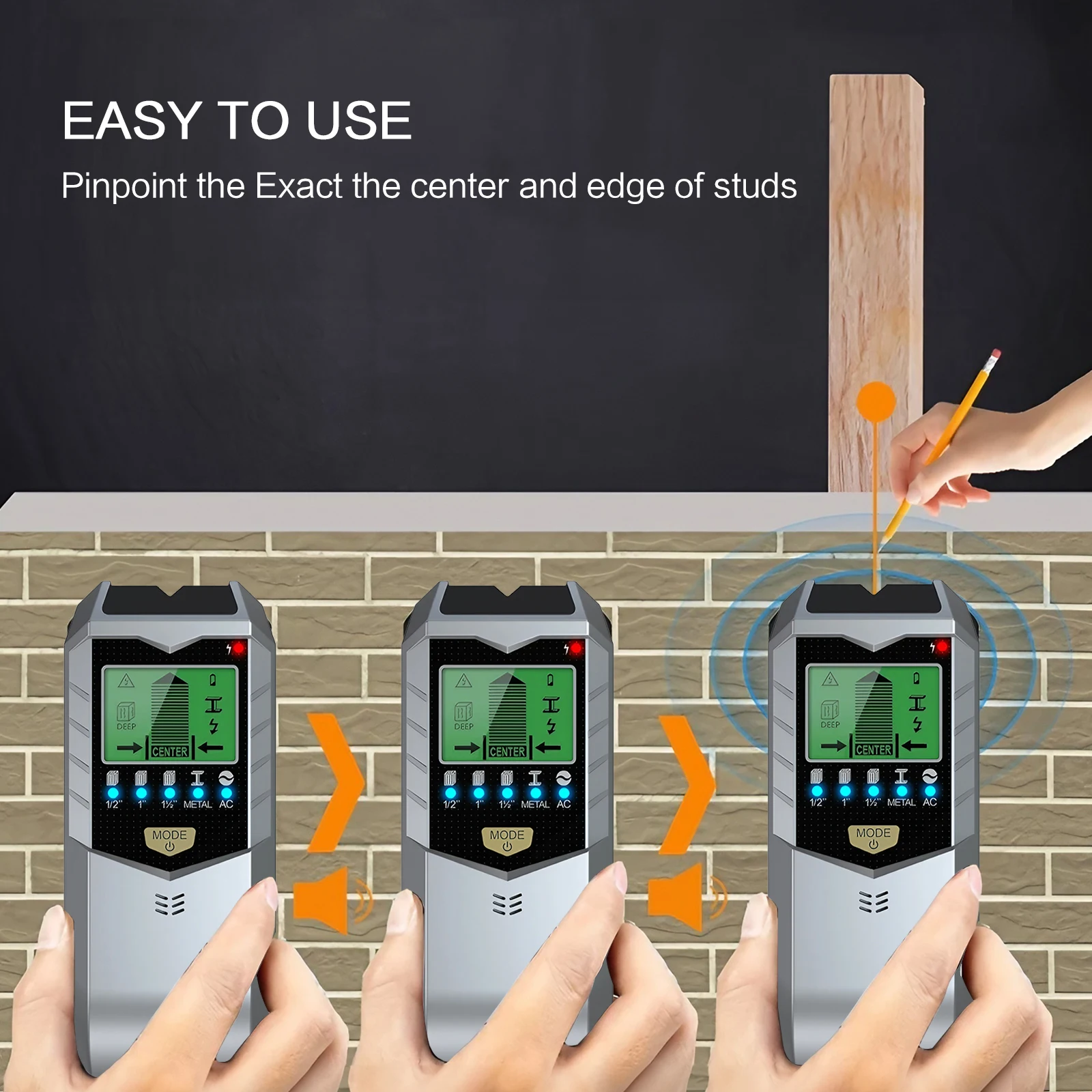 5in1 Multifunctional Wall Dete - Wall Scanner Rebar Detector recension och pris