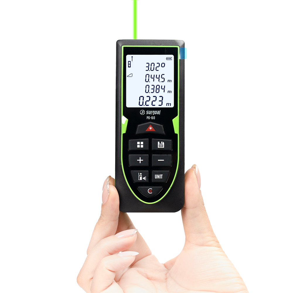 Green Laser Distance Meter 120 - Stud Finder With Laser Level recension och pris