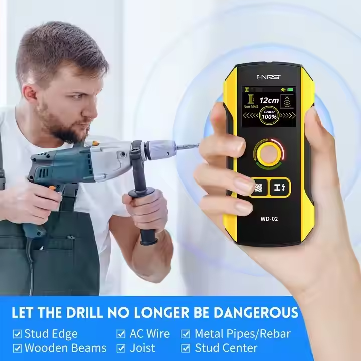 FNIRSI WD-02 Wall Detector Stu - Stud Detector With Metal Ac Wire recension och pris