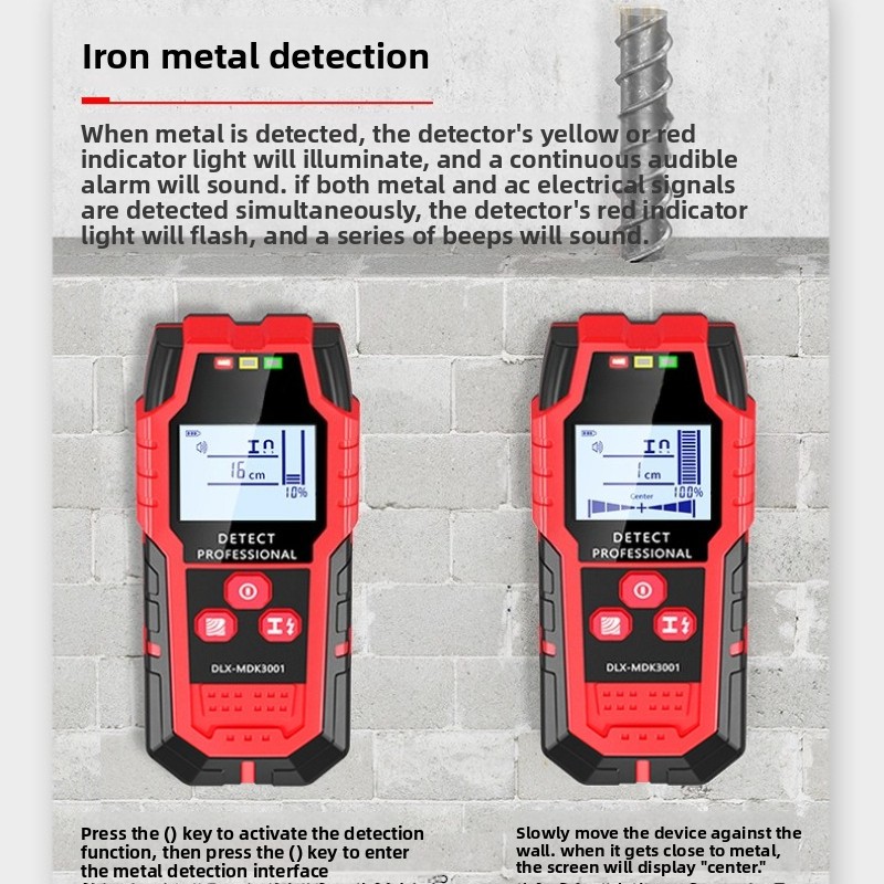 Wall Detector Handheld Multifu - Wall Scanner For Concrete recension och pris