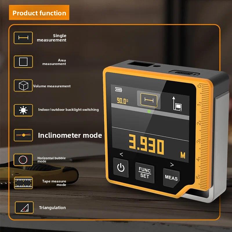3‑in‑1 Digital Measuring Tool  - Stud Finder With Laser Level recension och pris
