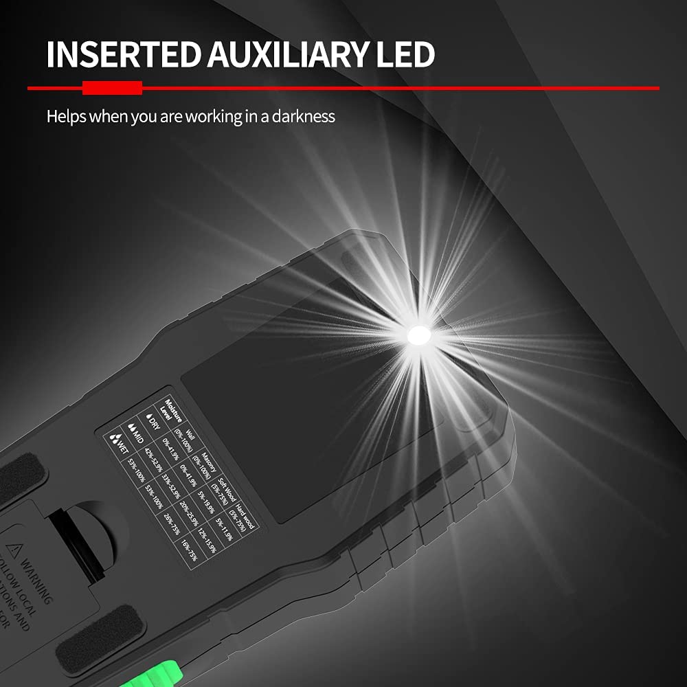 Pinless Wood Moisture Meters D - Wall Scanner For Concrete recension och pris