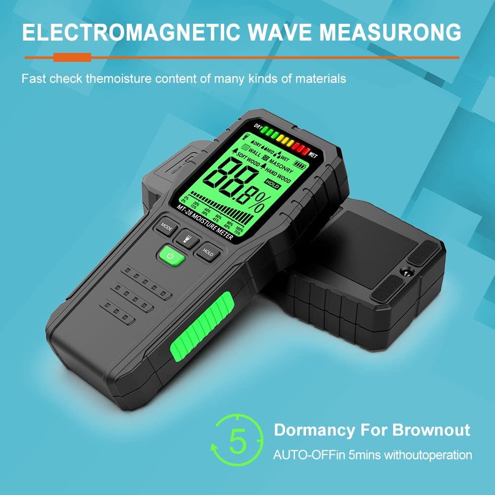 Pinless Wood Moisture Meters D - Wall Scanner For Concrete recension och pris