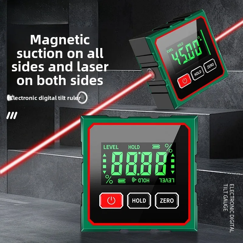 Stable Magnetic Digital Angle  - Stud Finder With Laser Level recension och pris