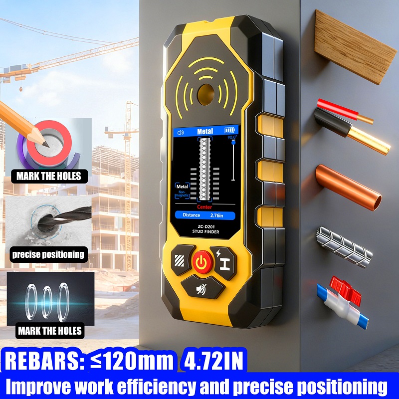 ZC-D201 Stud Finder Wall Scann - Stud Finder Center Finder Edge recension och pris