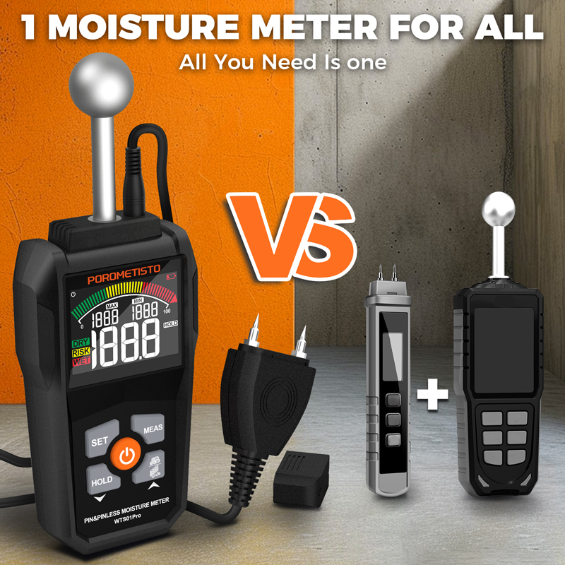 WTS01Pro Moisture Detector Hum - Wall Scanner For Concrete recension och pris