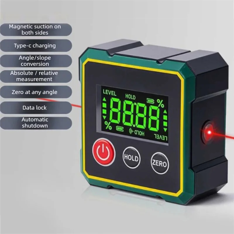 Laser Digital Angle Finder Mag - Stud Finder With Laser Level recension och pris
