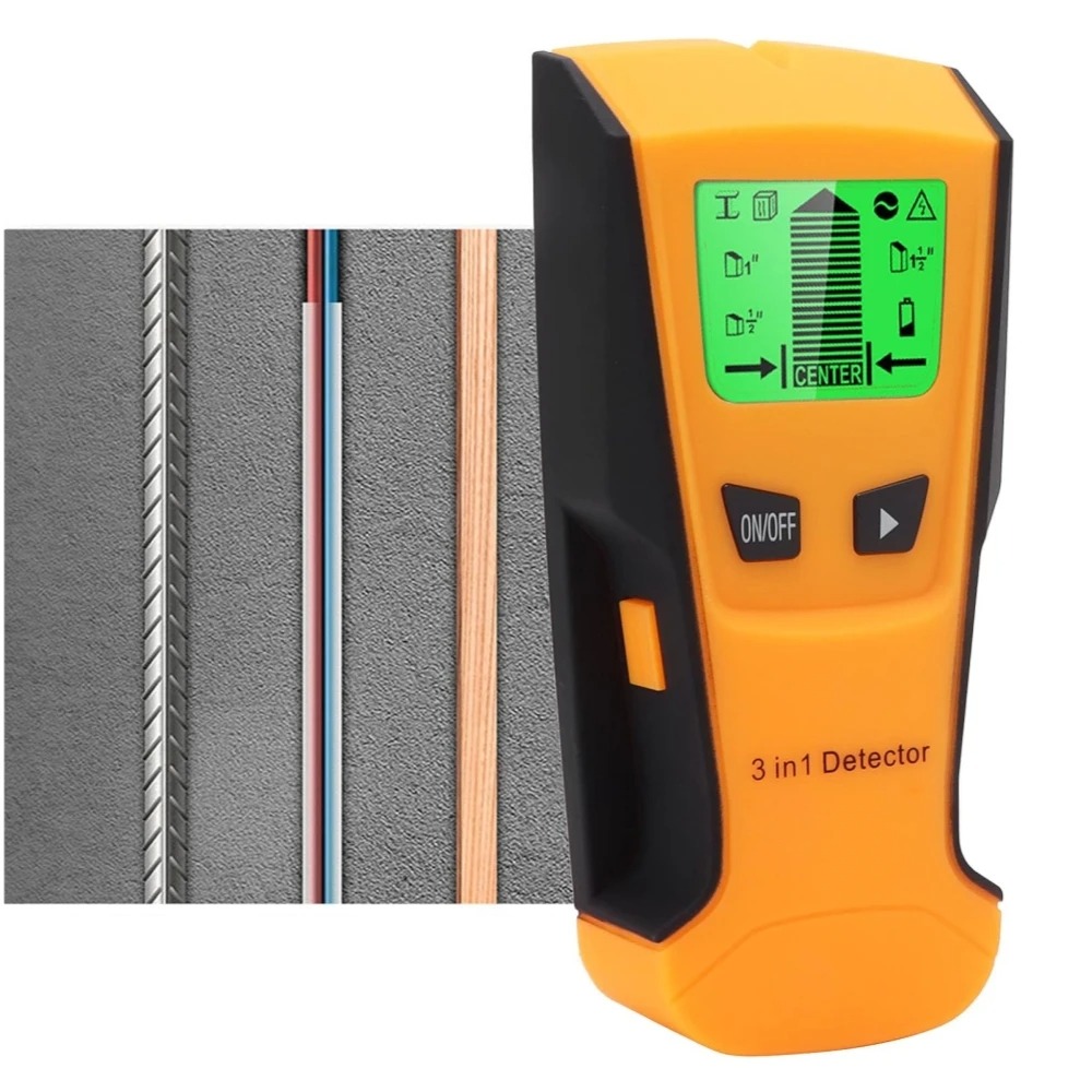 3 in 1 Wall Metal Detector Dep - Wall Scanner Rebar Detector recension och pris