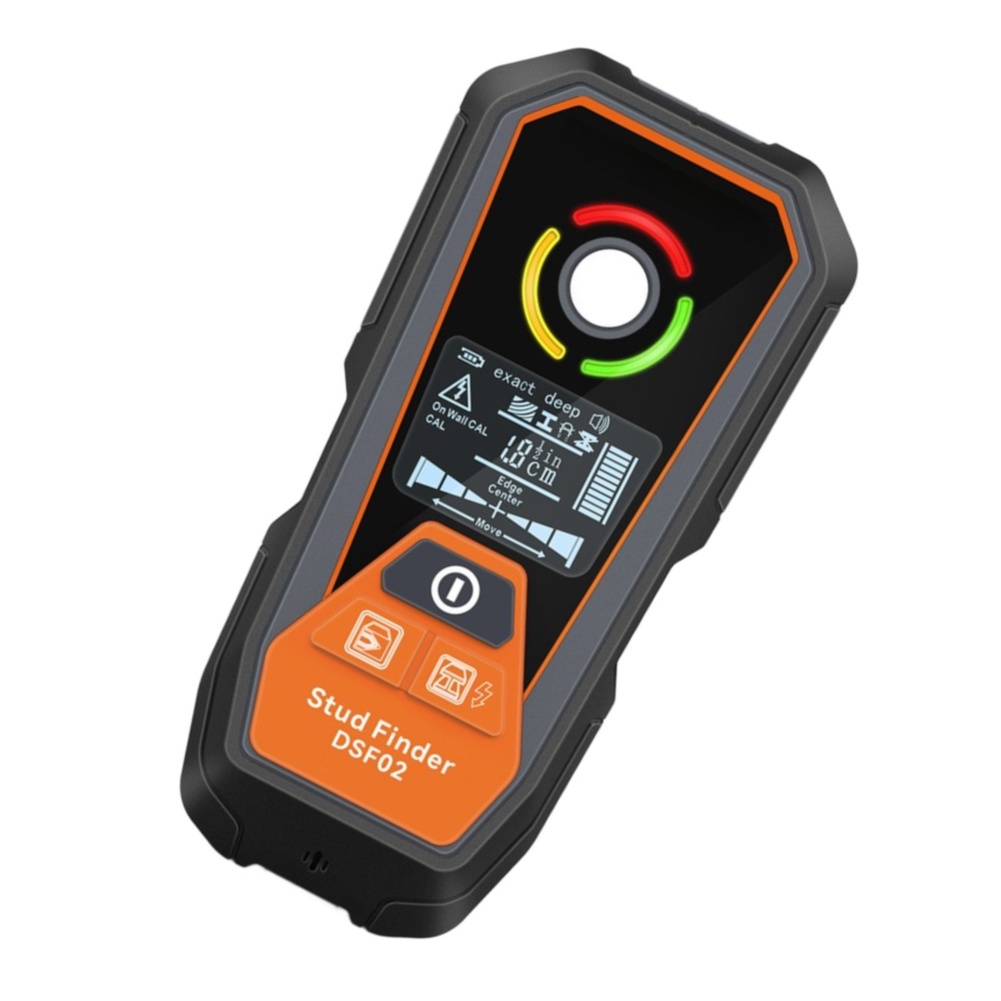 DSF02 6-in-1 Wall Scanner Meta - Stud Detector With Metal Ac Wire recension och pris