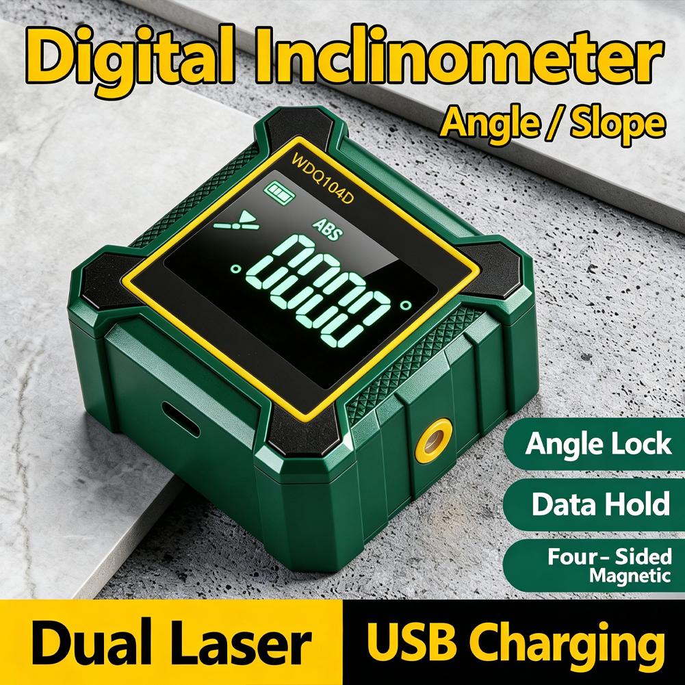 Digital Angle Finder Level Pro - Stud Finder With Laser Level recension och pris