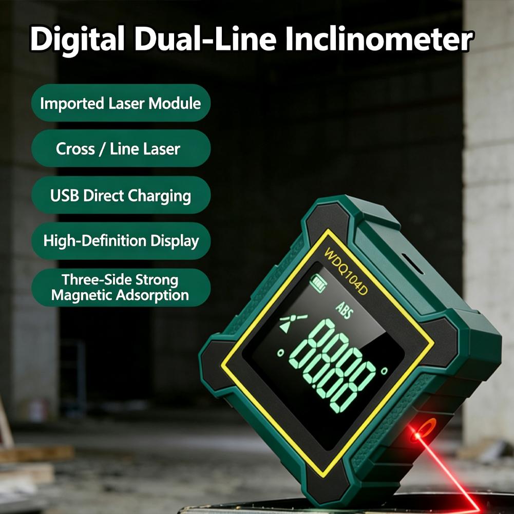 Digital Angle Finder Level Pro - Stud Finder With Laser Level recension och pris