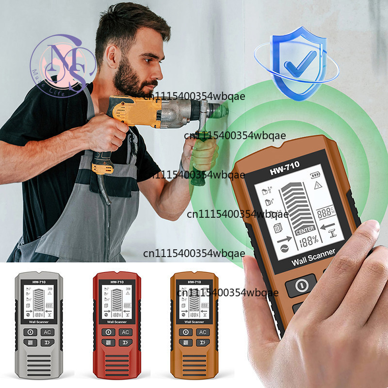 ZOCI-FOR- HW-710 6-in-1 Handhe - Stud Detector With Metal Ac Wire recension och pris