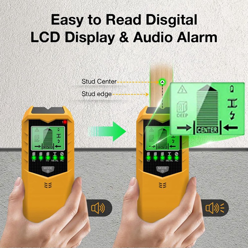 5 in 1 Electric Multi-Function - Stud Detector With Metal Ac Wire recension och pris
