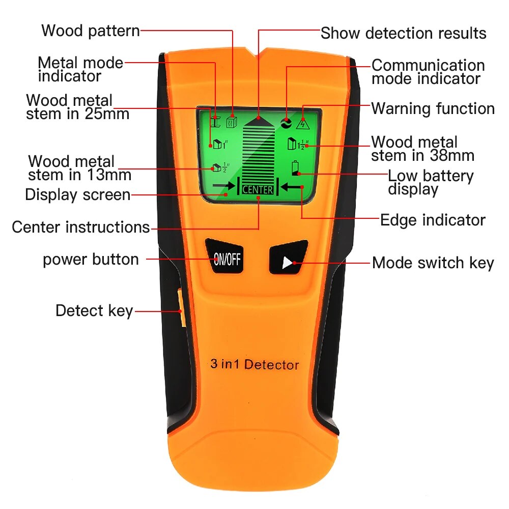 Wall Scanner Pipe Finder Pipe  - Pipe Detector Wall Scanner recension och pris