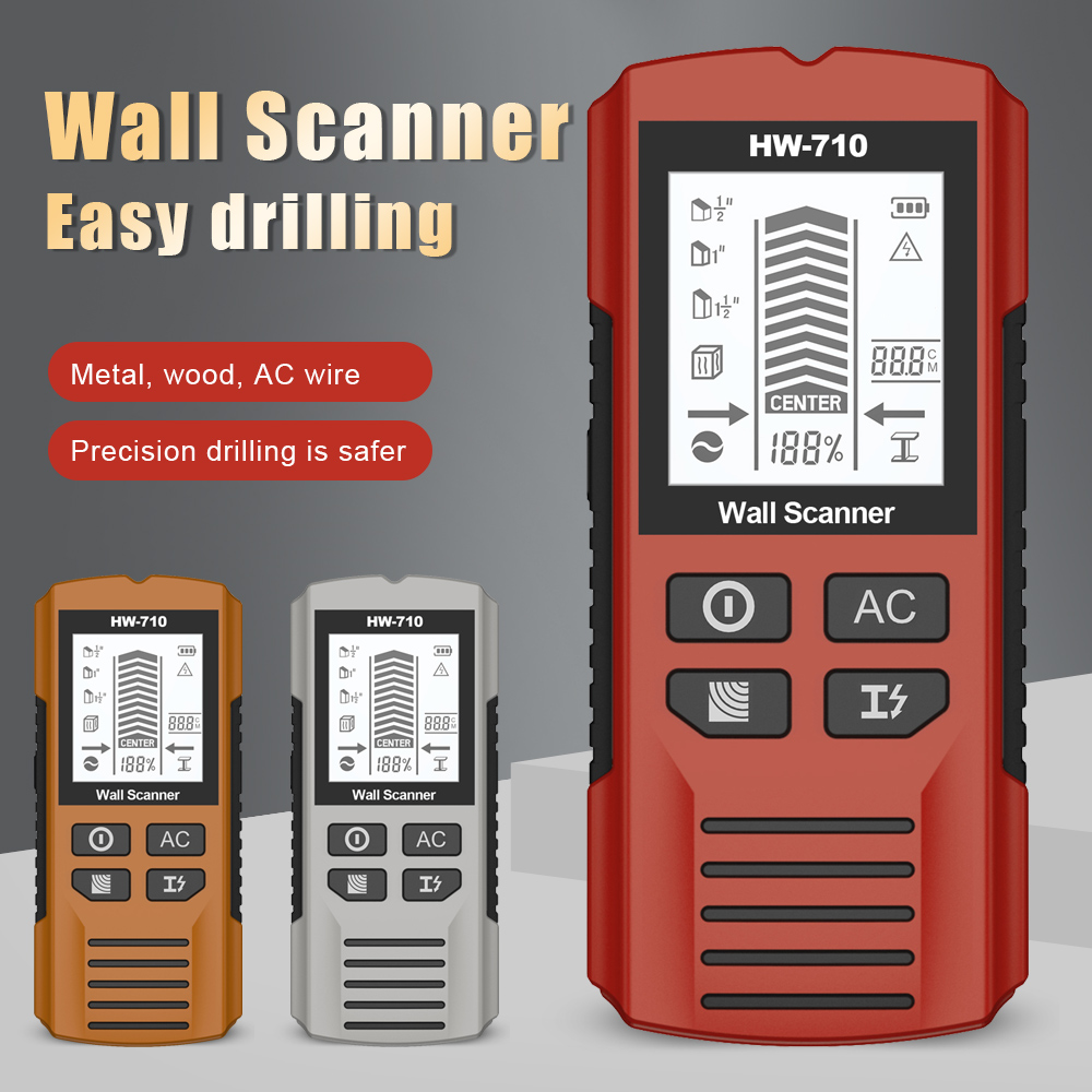 Handheld Wall Metal Detector H - Stud Detector With Metal Ac Wire recension och pris