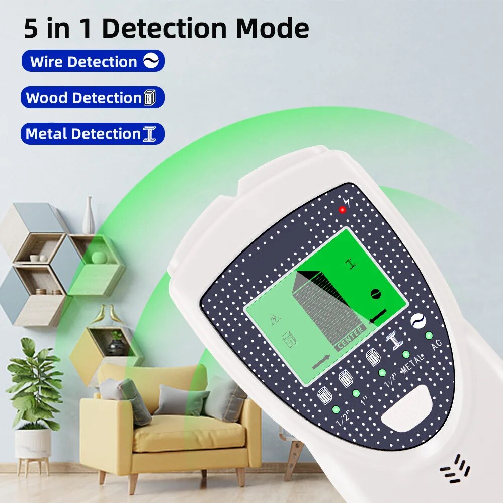 5 in 1 Digital Stud Finder Wal - Stud Finder Center Finder Edge recension och pris