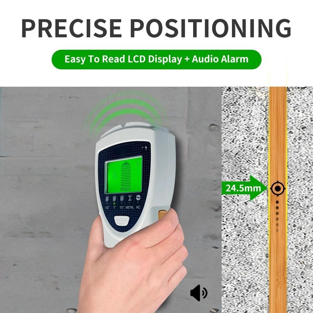 5 in 1 Digital Stud Finder Wal - Stud Finder Center Finder Edge recension och pris