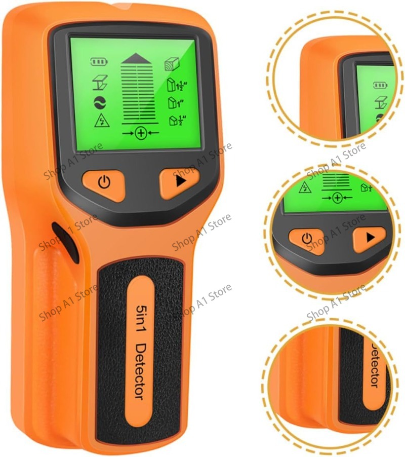 5 in 1 Handheld Wall Detector  - Stud Detector With Metal Ac Wire recension och pris