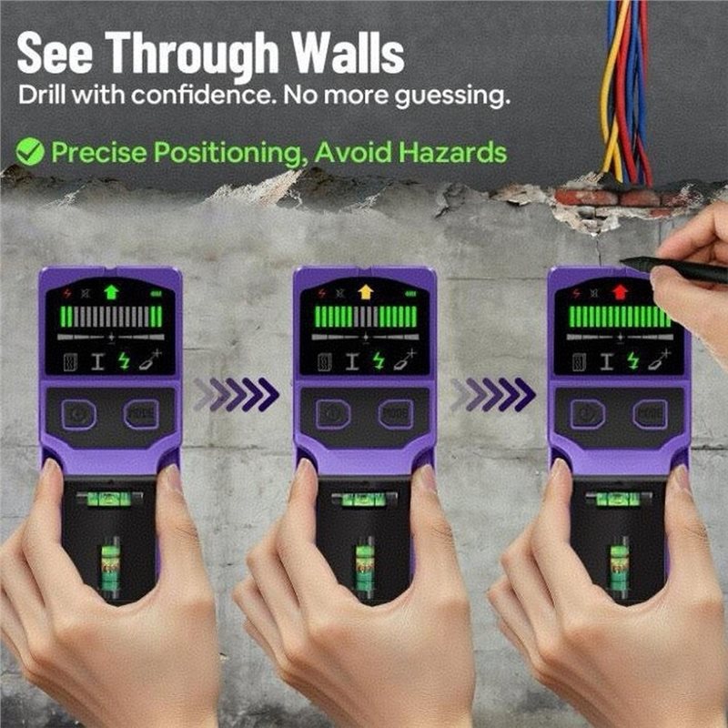 ABUH-Wall Scanner 7-In-1 Stud  - Pipe Detector Wall Scanner recension och pris