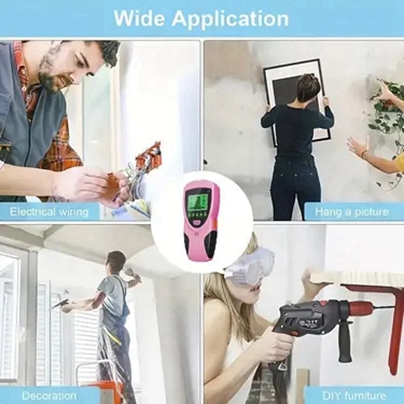 5-in-1 Wall Scanner Wood Curre - Stud Finder Center Finder Edge recension och pris
