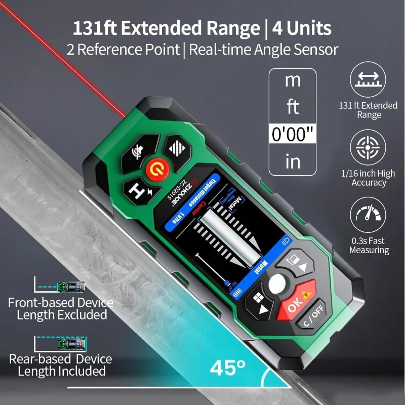 For Rechargeable 10-in-1 Wall  - Stud Finder With Laser Level recension och pris